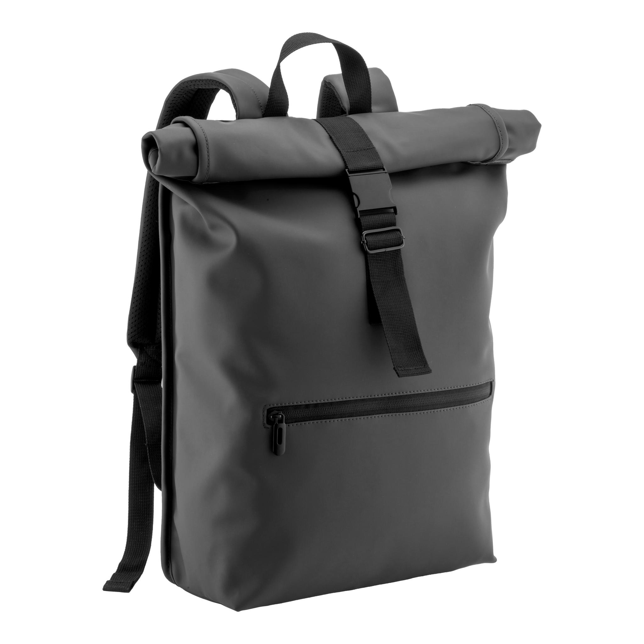 Zaino porta PC in Soft PU water resistant con sistema di aggancio ai trolley Zaino porta PC in Soft PU water resistant con sistema di aggancio ai trolley